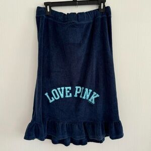 VS PINK terrycloth skirt